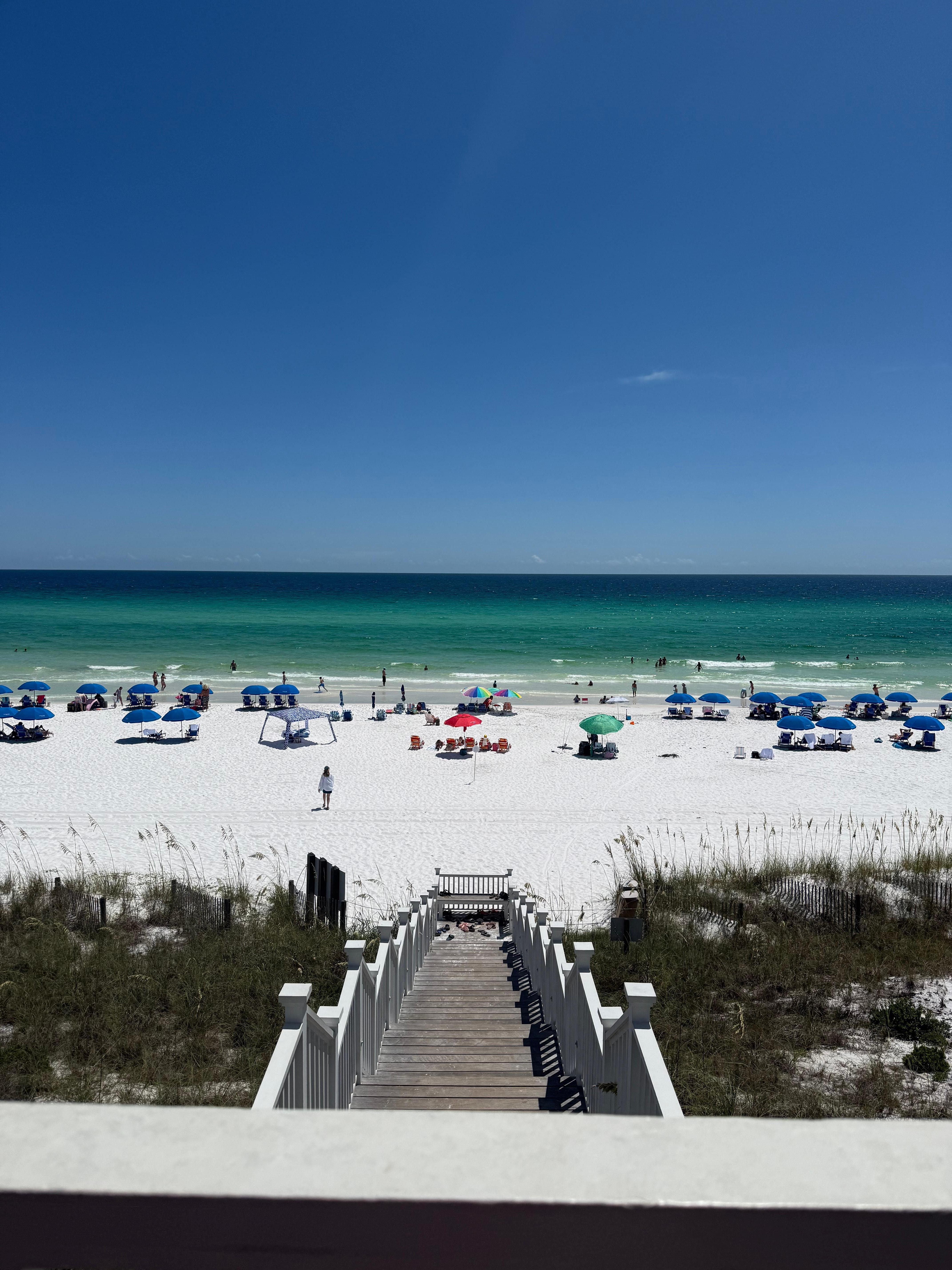 This was our entryway to the beach. Lovely didn’t have to worry about parking. We were able to walk to the beach from the house.