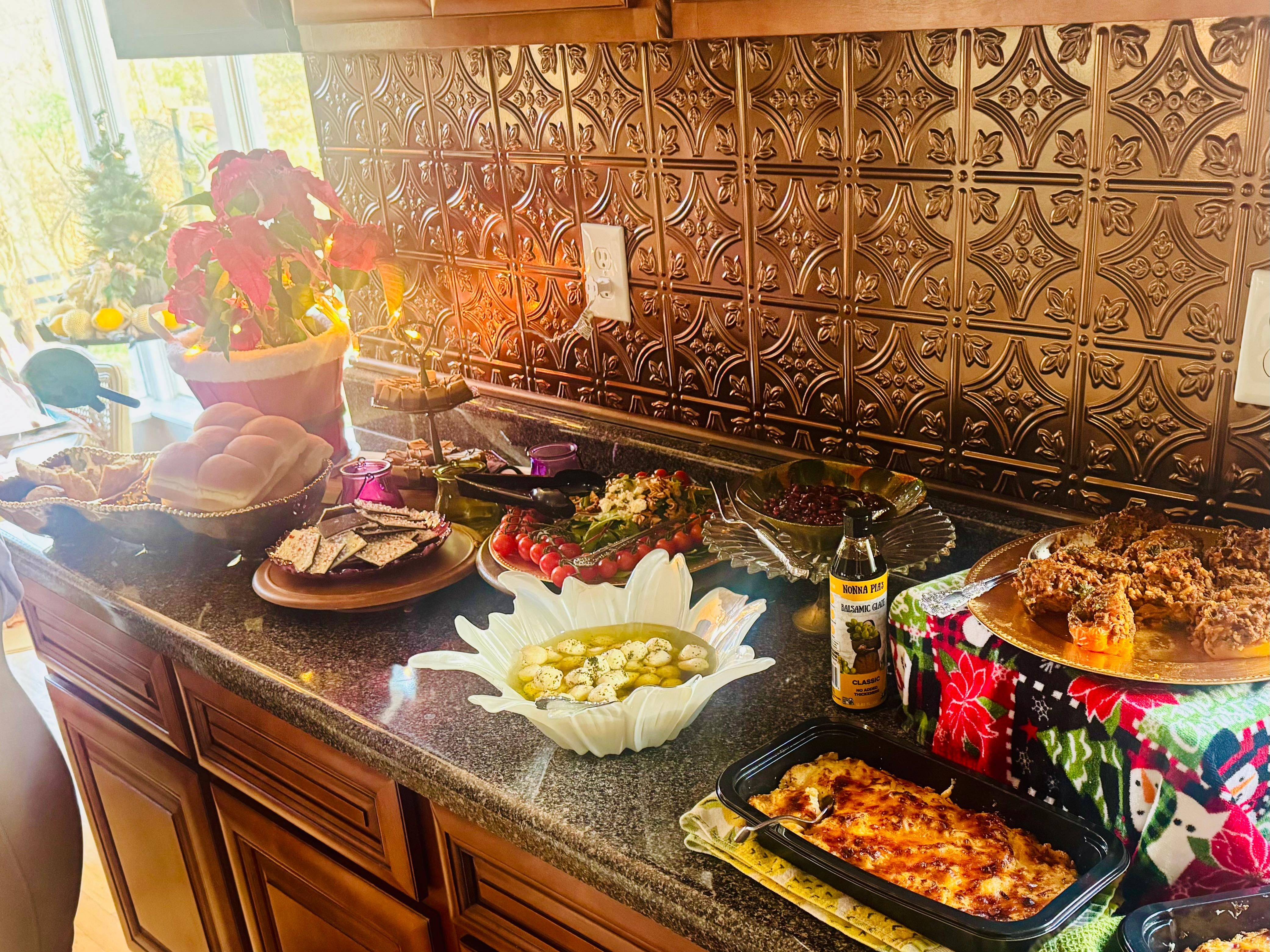 Plentiful counter space