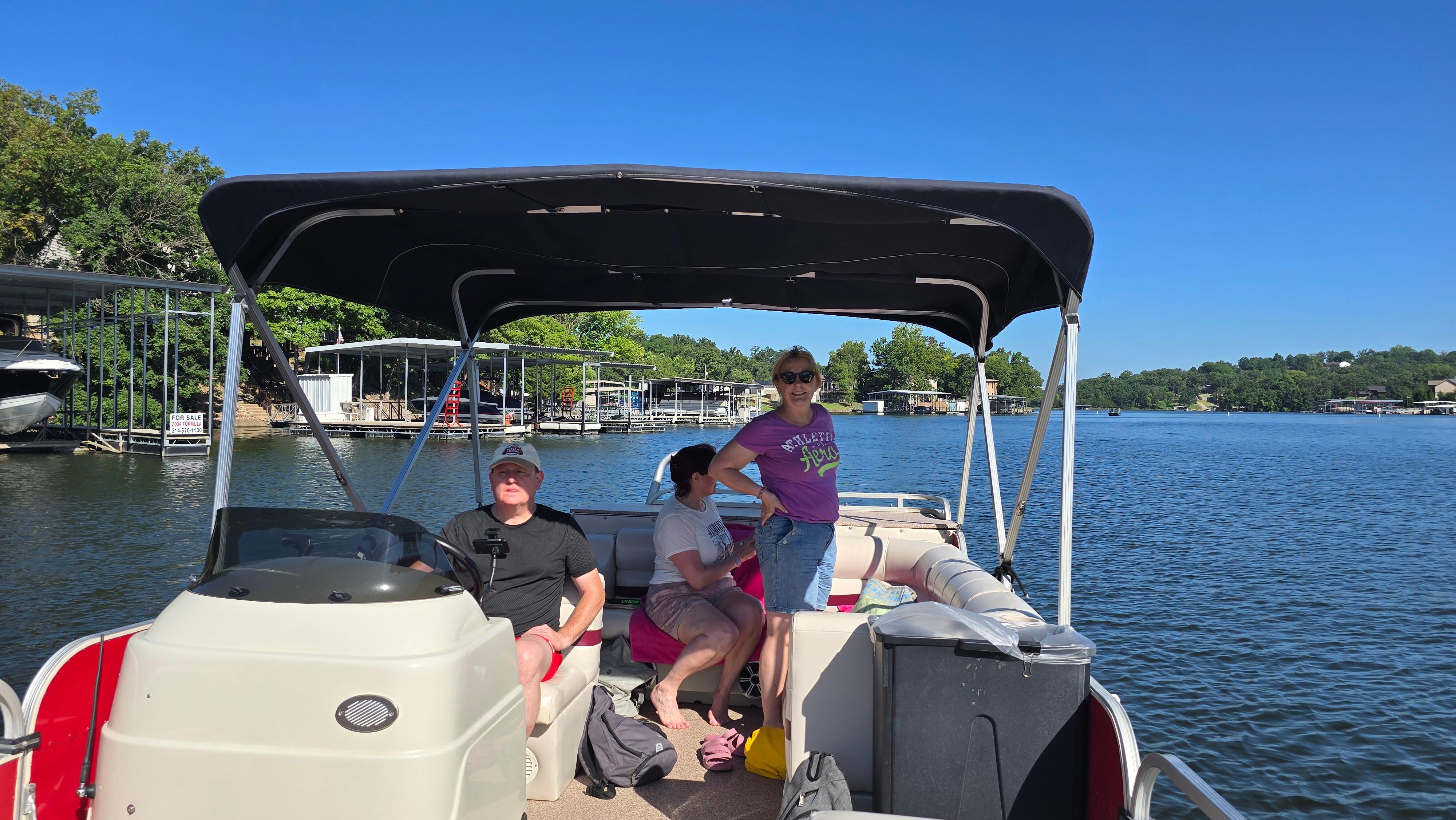 Out on the Lake (Aqua Toys Boat Rental were great 👍)