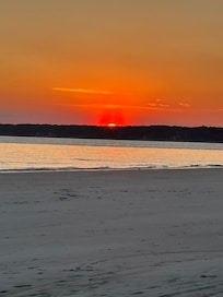 Spectacular sunsets strolls away