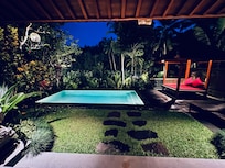 Pool at villa