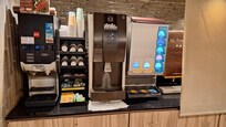 Hot beverage and cold drinks dispensers