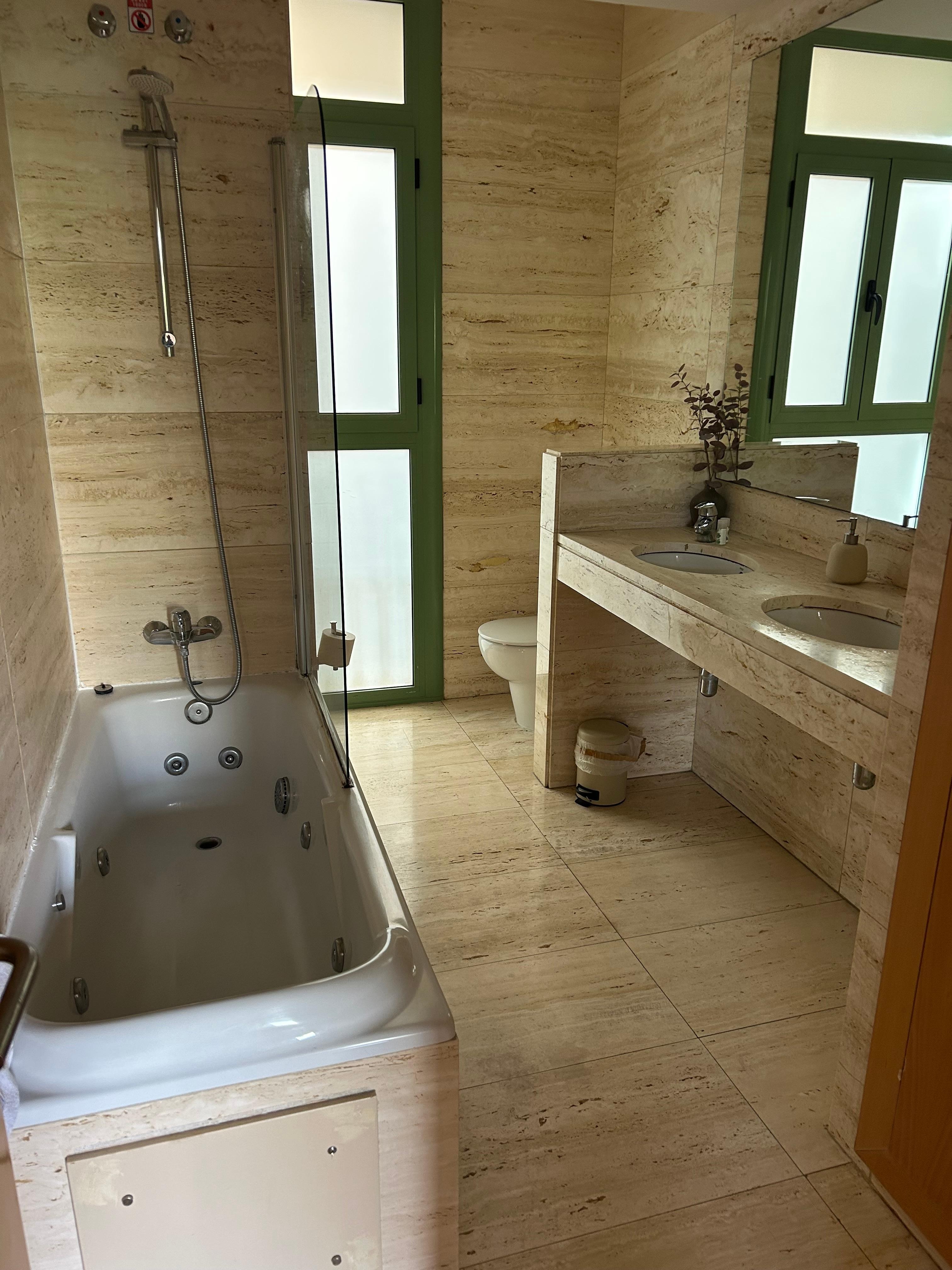 Master bathroom 