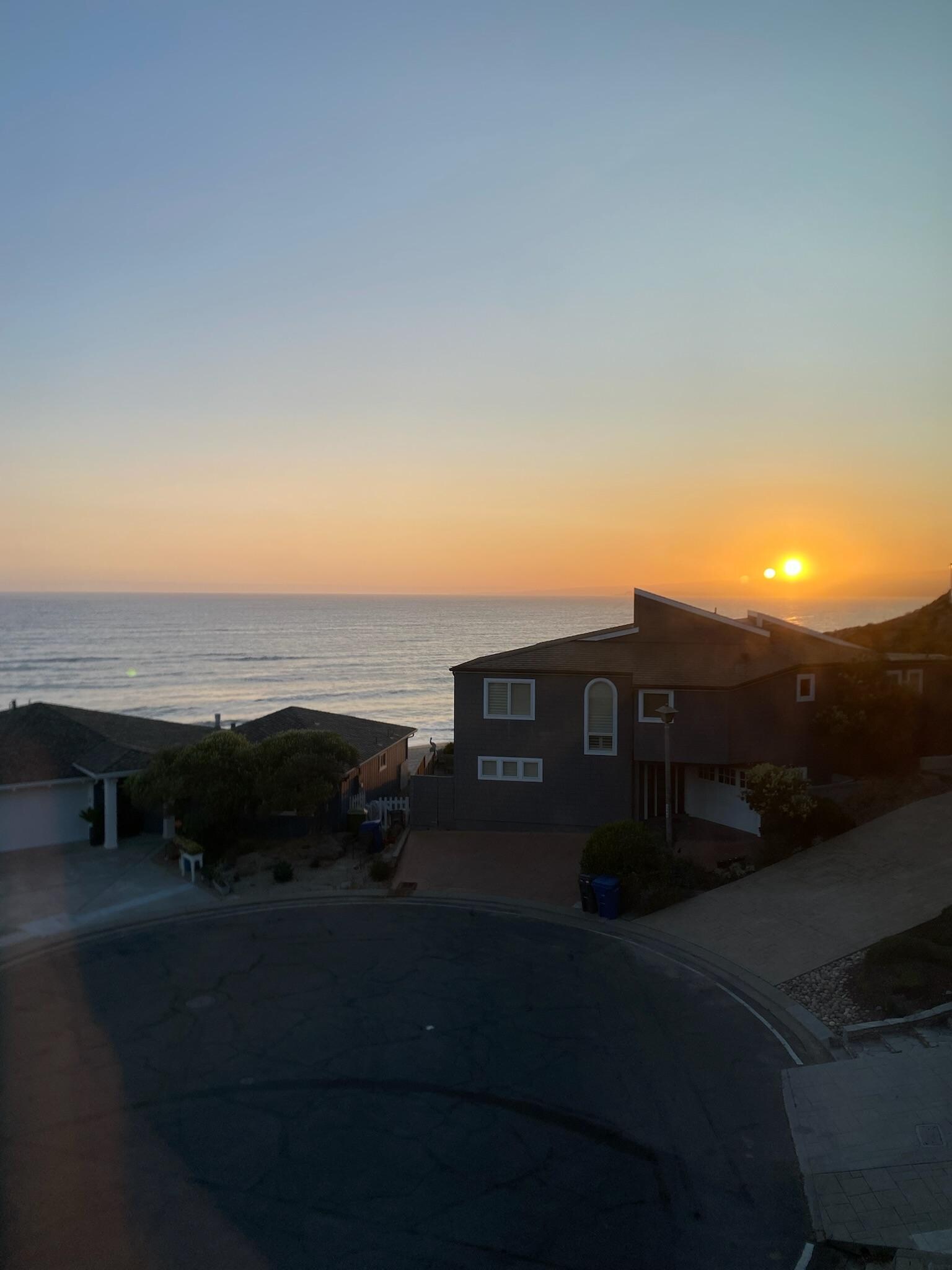 The view from our balcony!