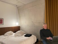 Concrete walls made it feel more like a prison or monastery, not a "boutique" hotel.