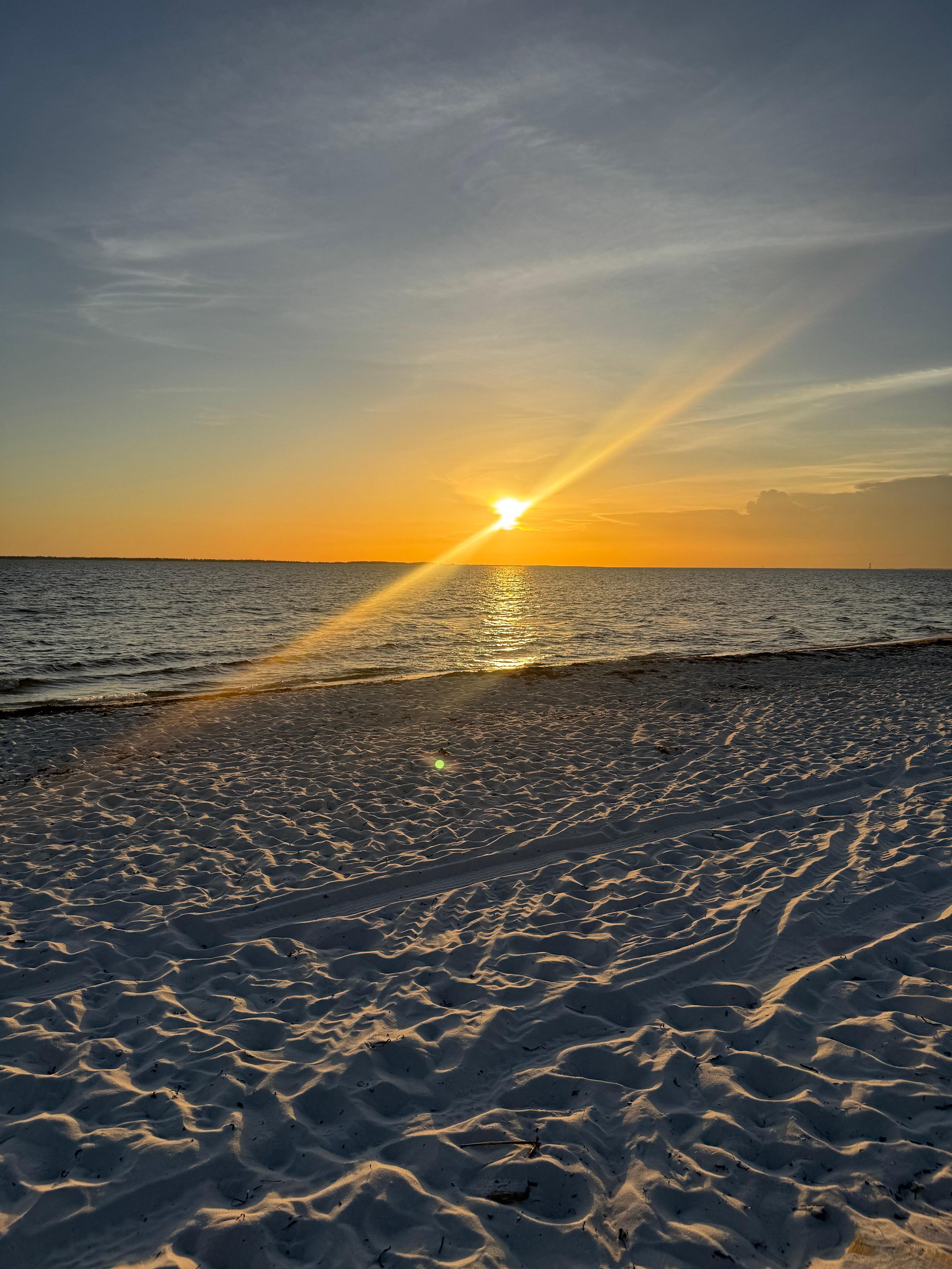 Sunset view at Windmark beach 