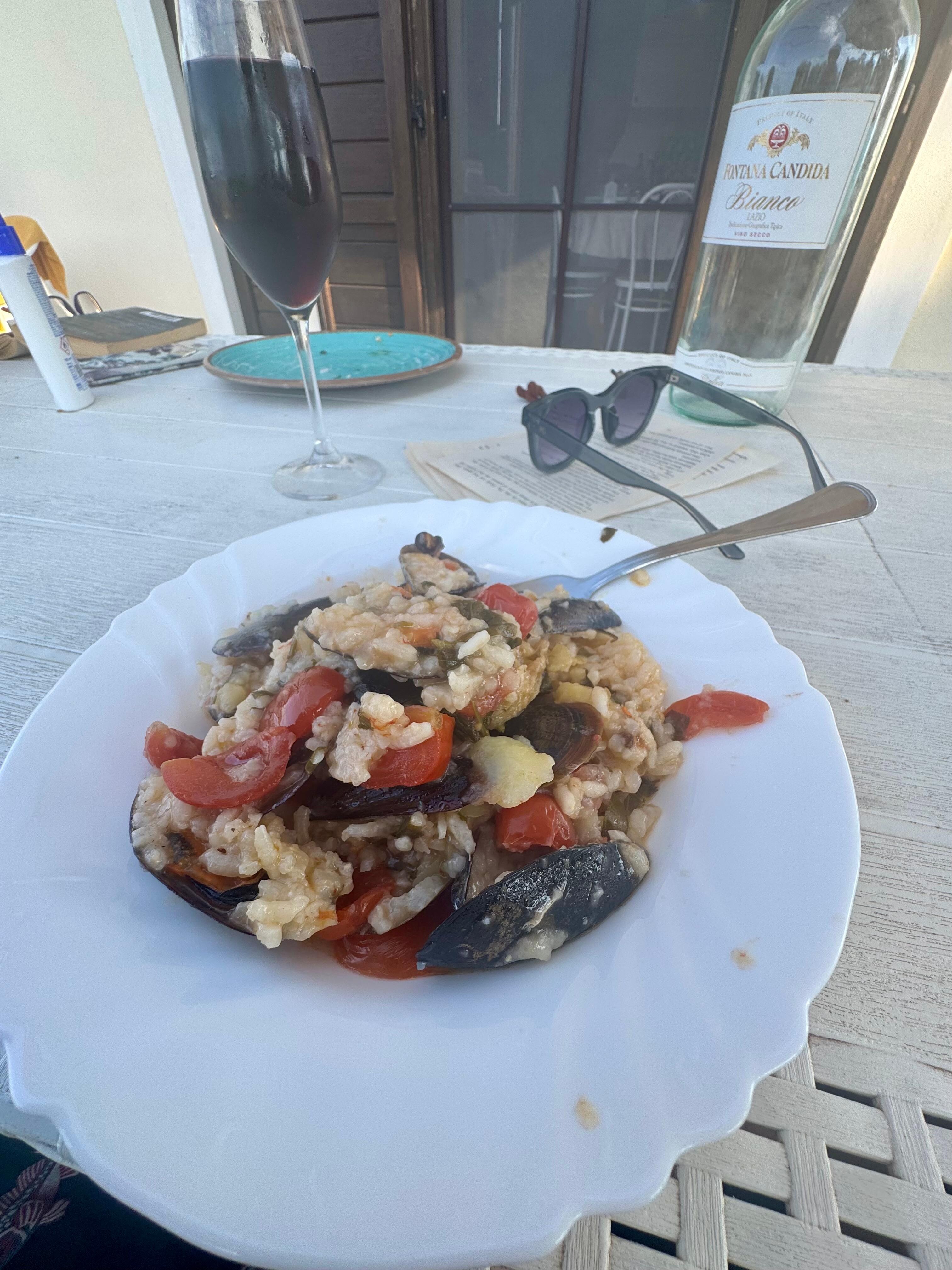Home made tiella 