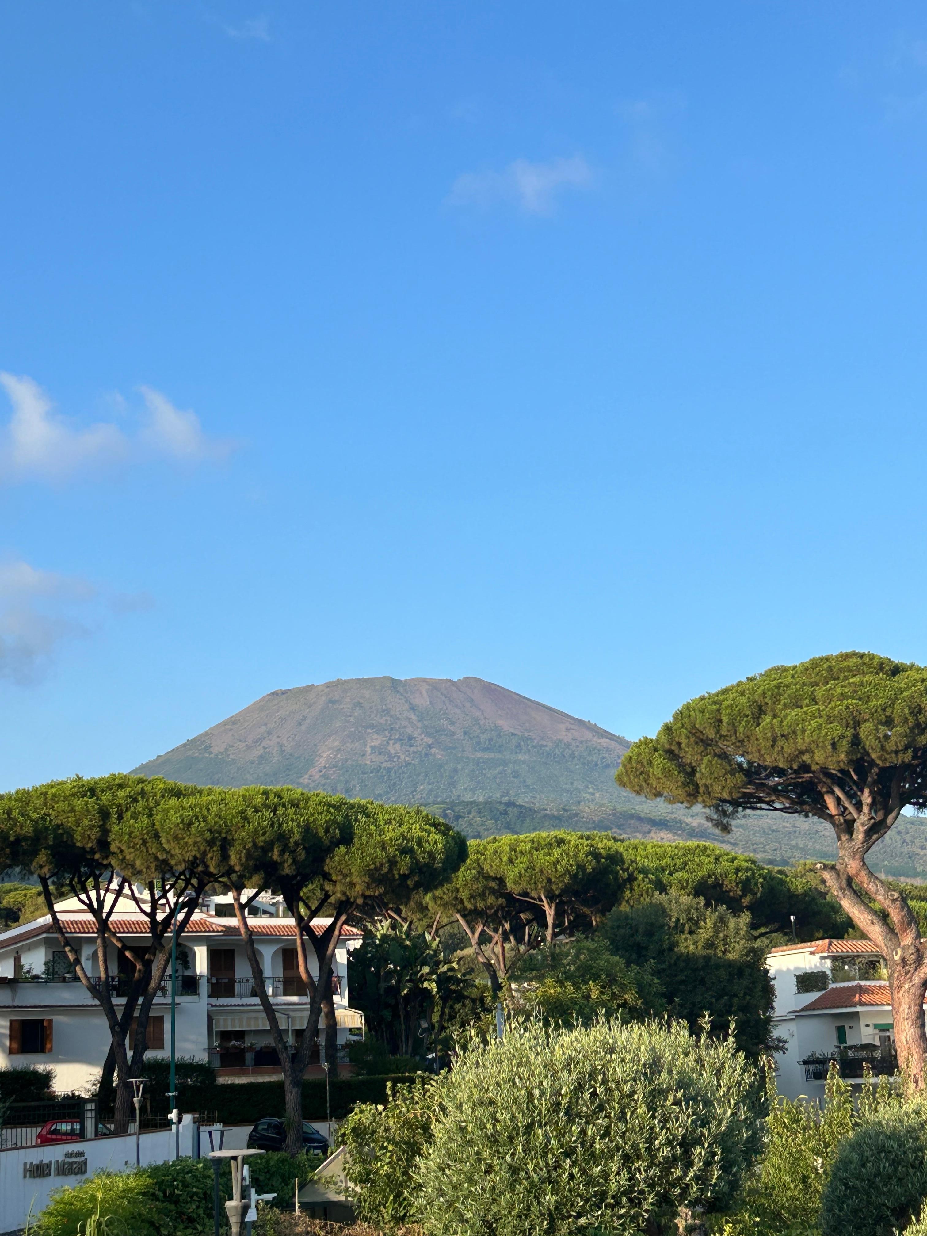 Vesuv from room balcony