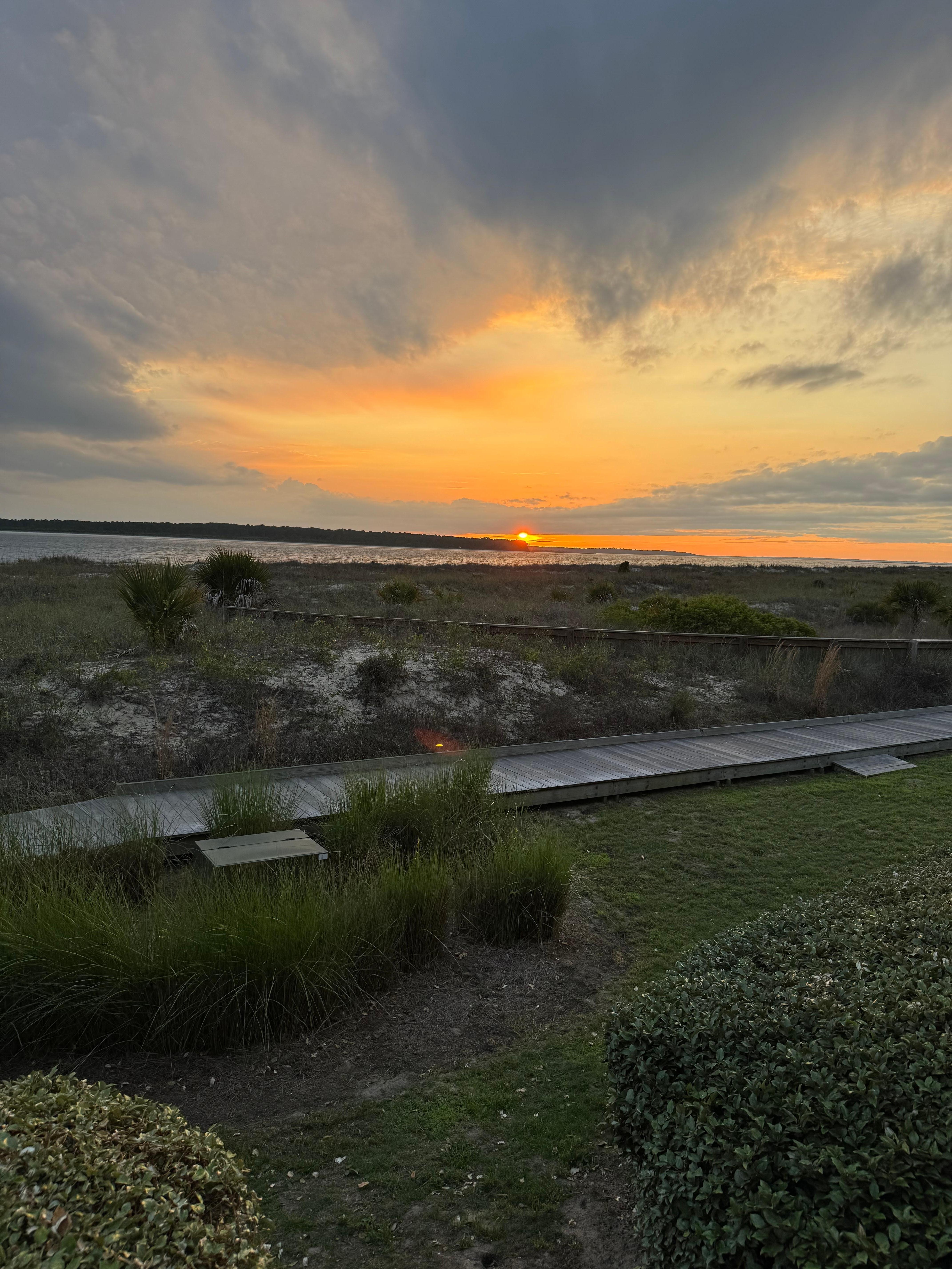 From the porch