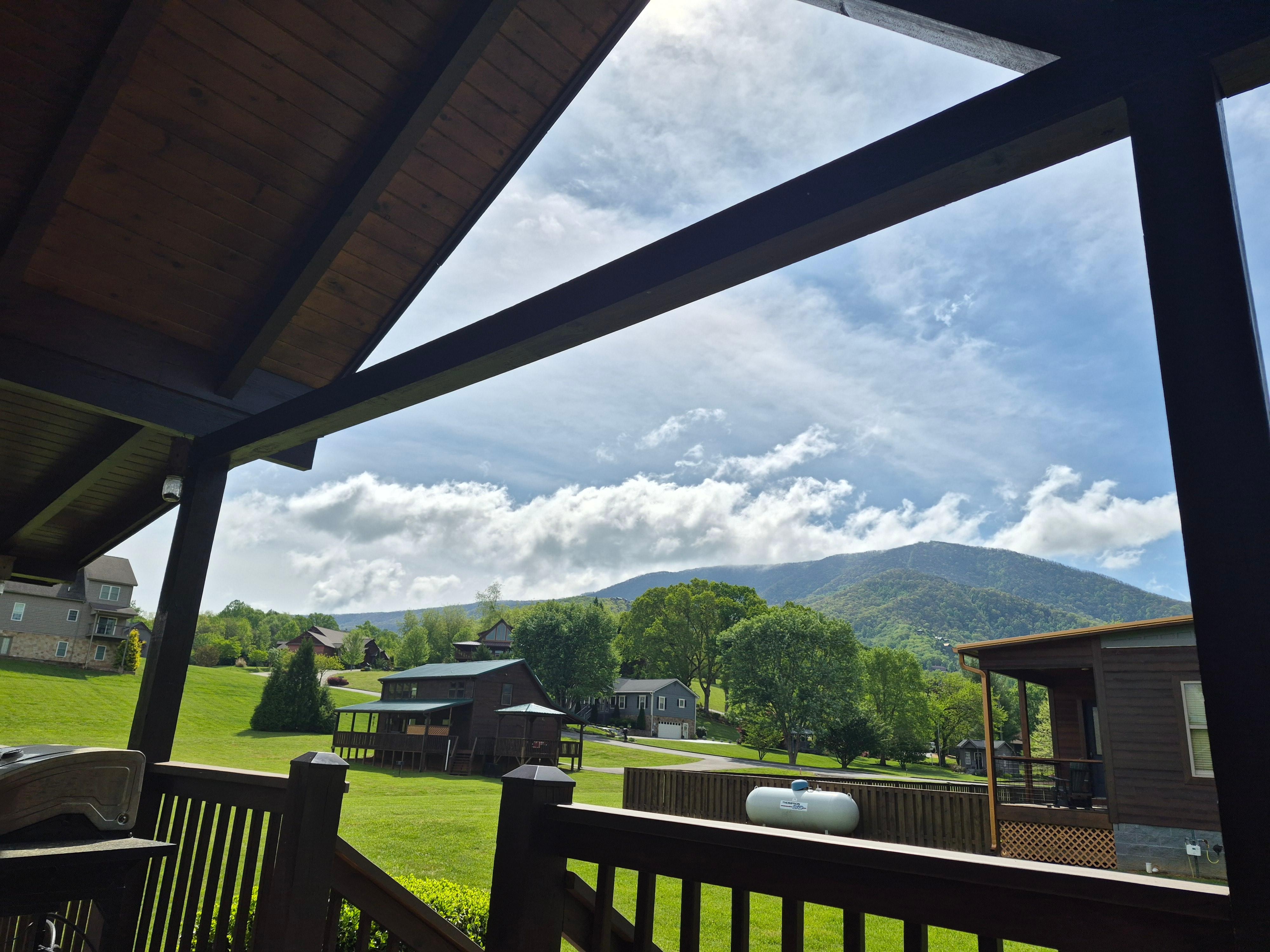 Beautiful view of Cove mountain!