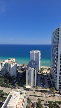 Daytime view from the balcony
