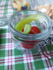 Individual portion of vegetable