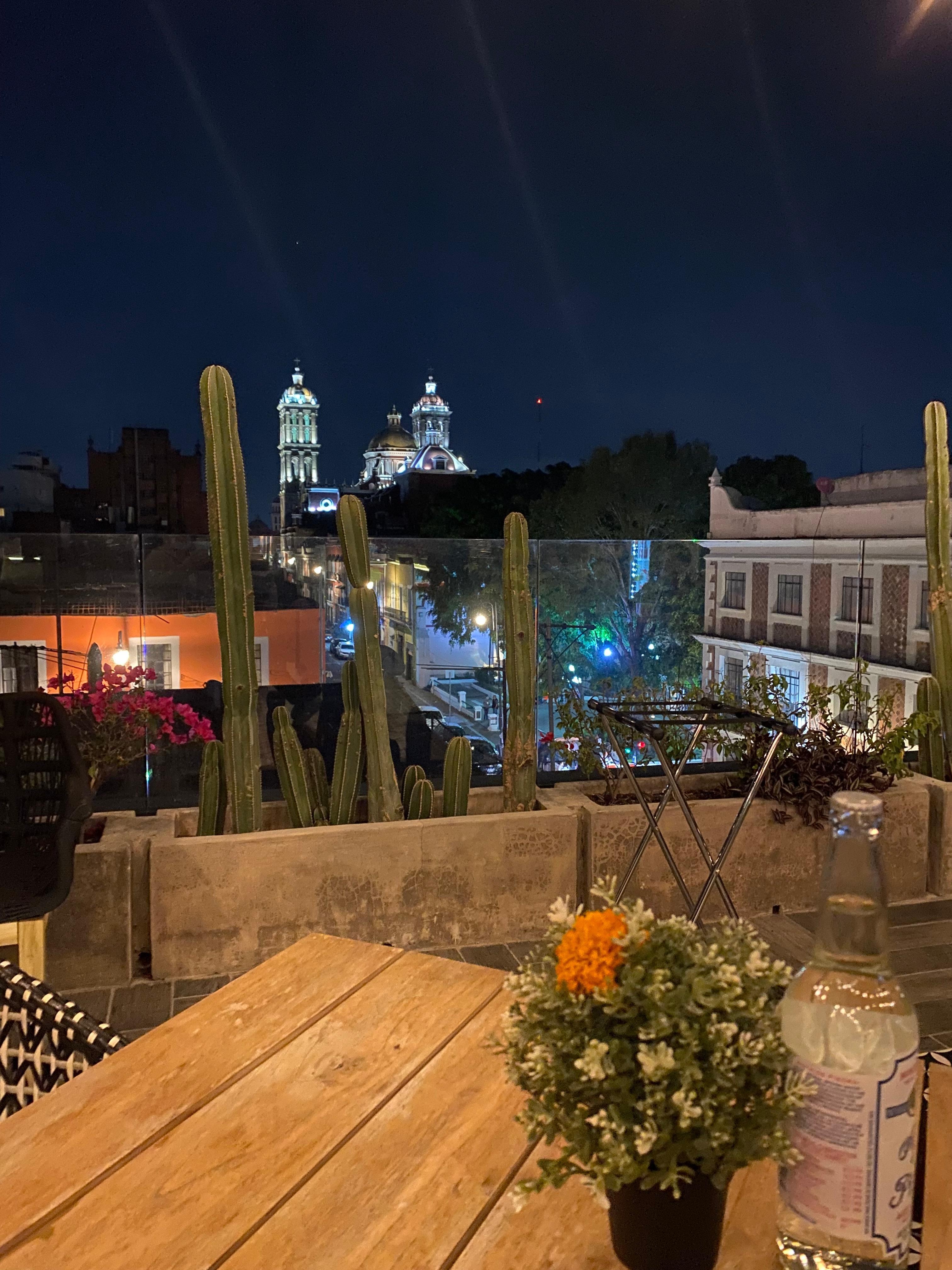 Vista de la terraza