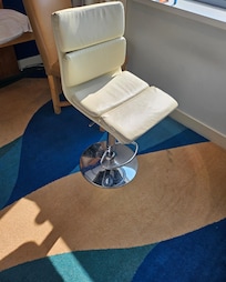 chair brought to room