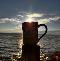 Coffee with a view