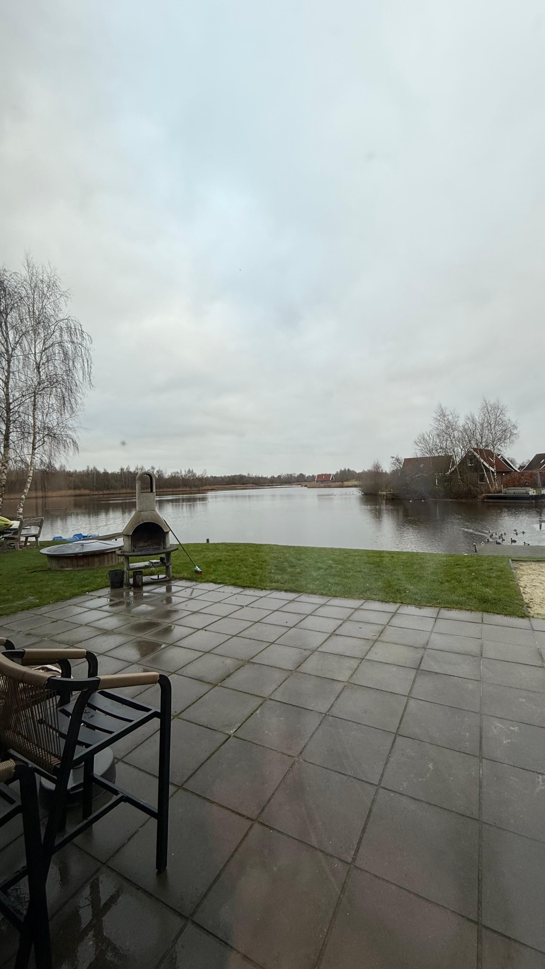 Blick auf die Terrasse