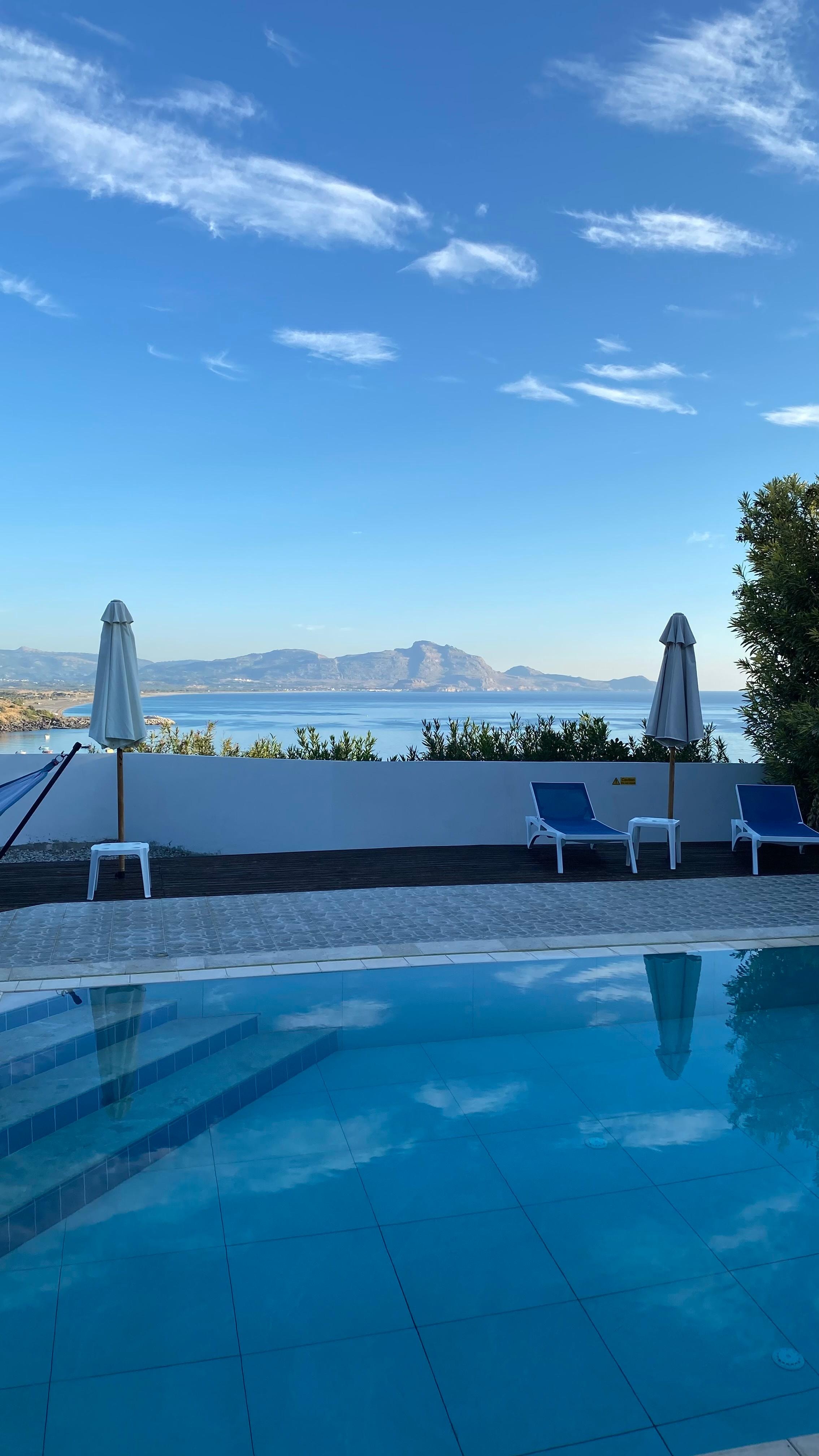 View from the outside patio