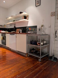 Most pots, pans, and kitchen tools I have seen in a short term rental