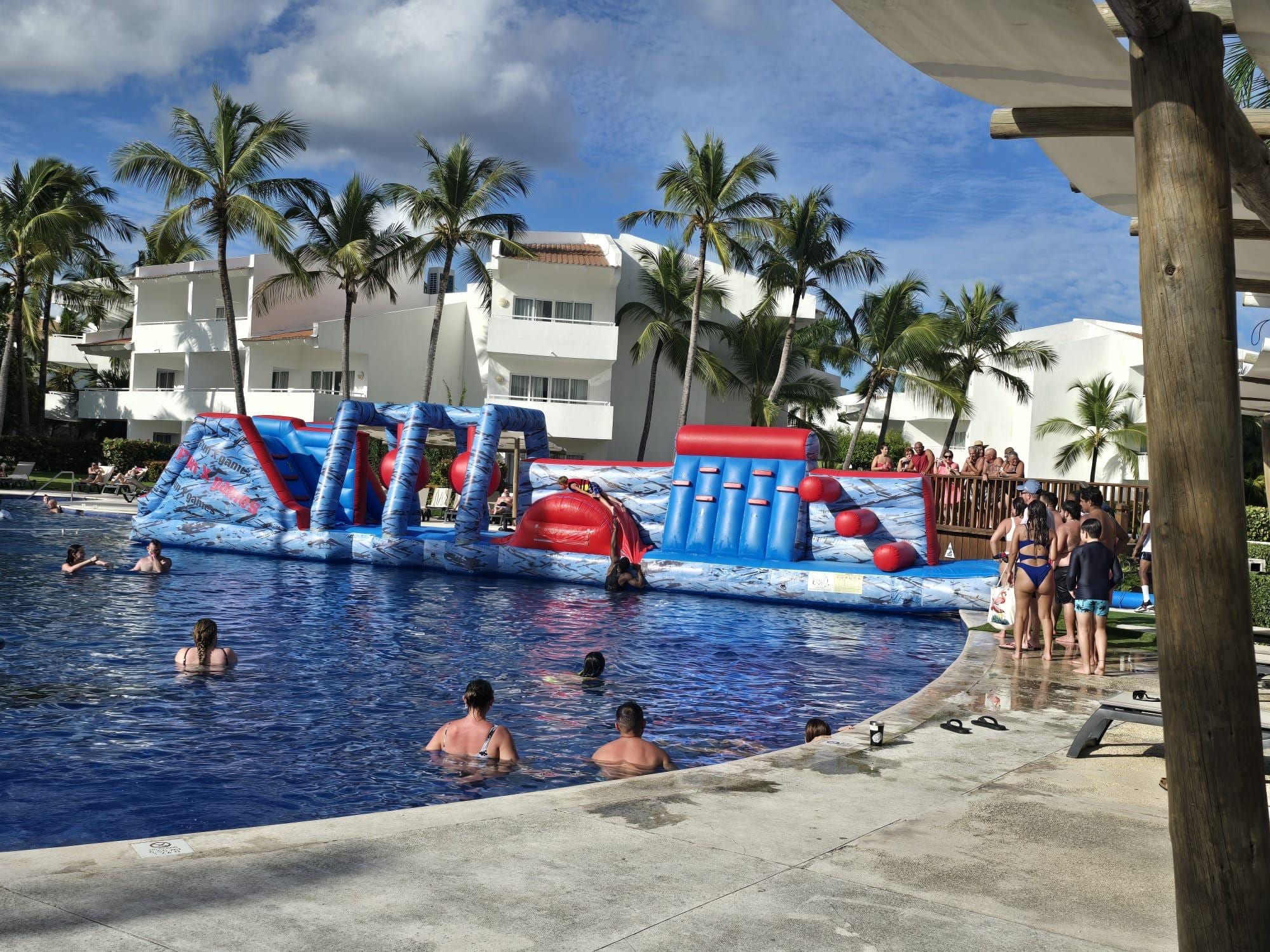 Actividad en la piscina 