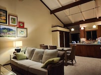 Very nice kitchen and living room