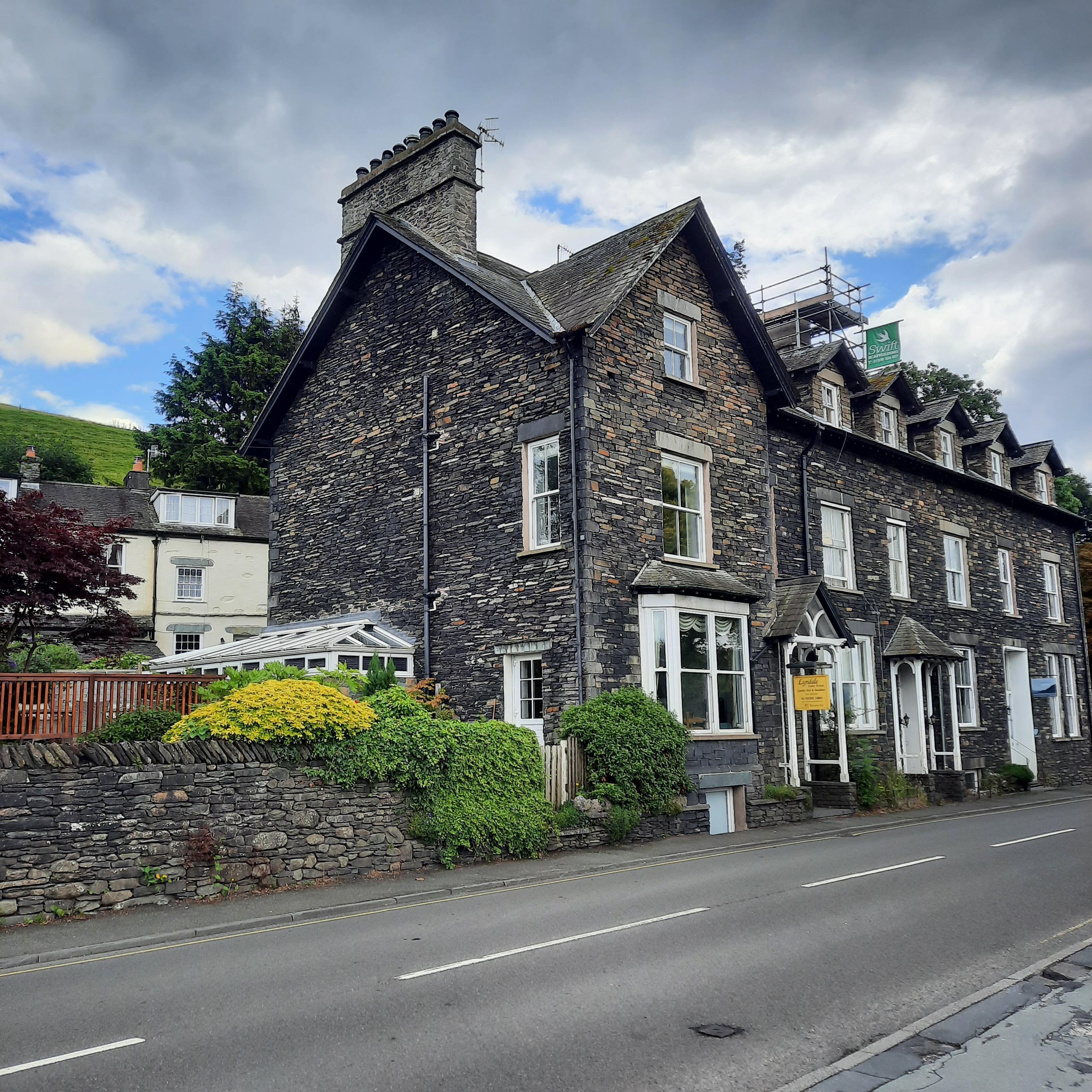 The B&B from across the road.