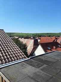 Blick vom Balkon