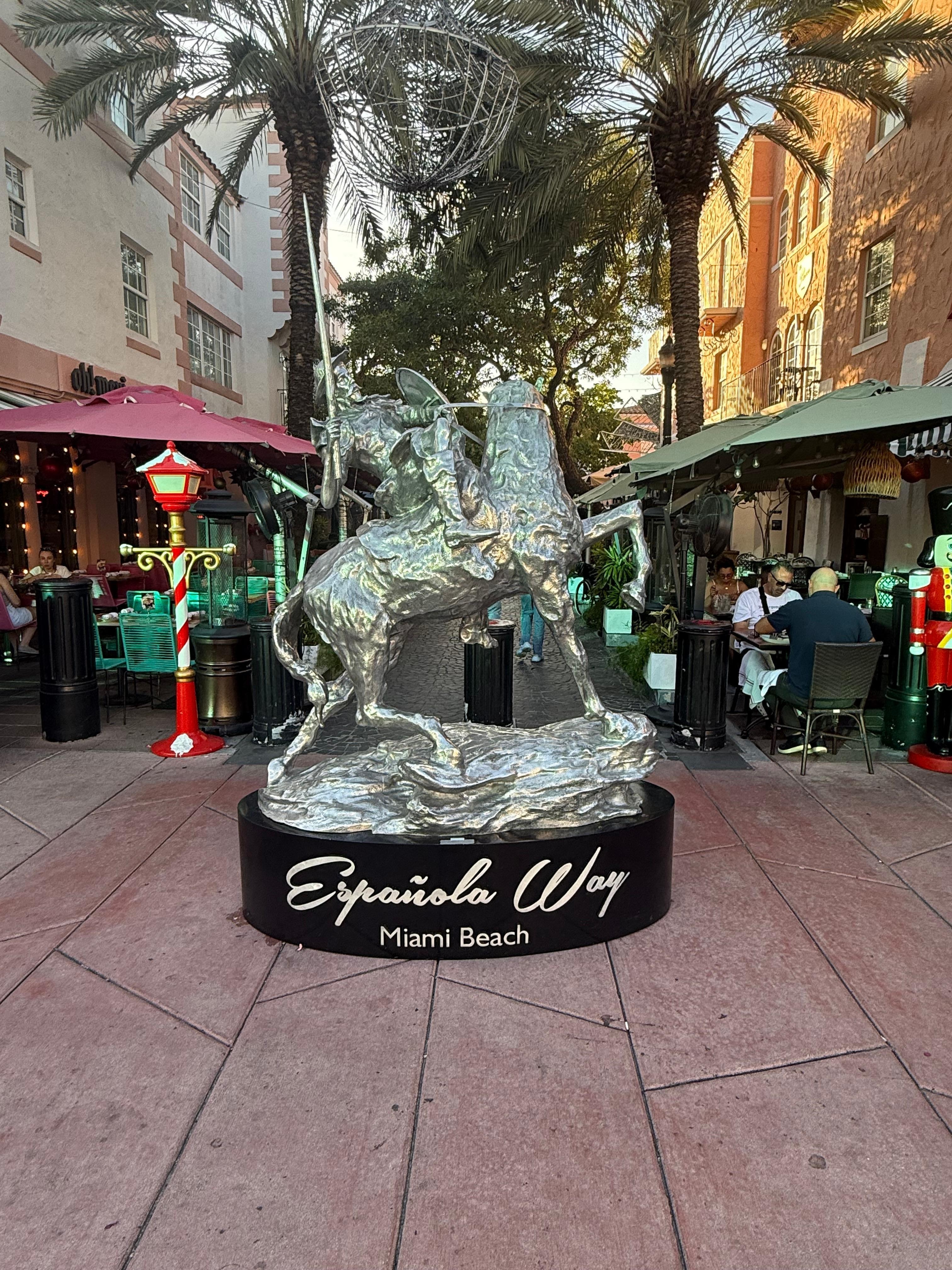 Immediately downstairs 