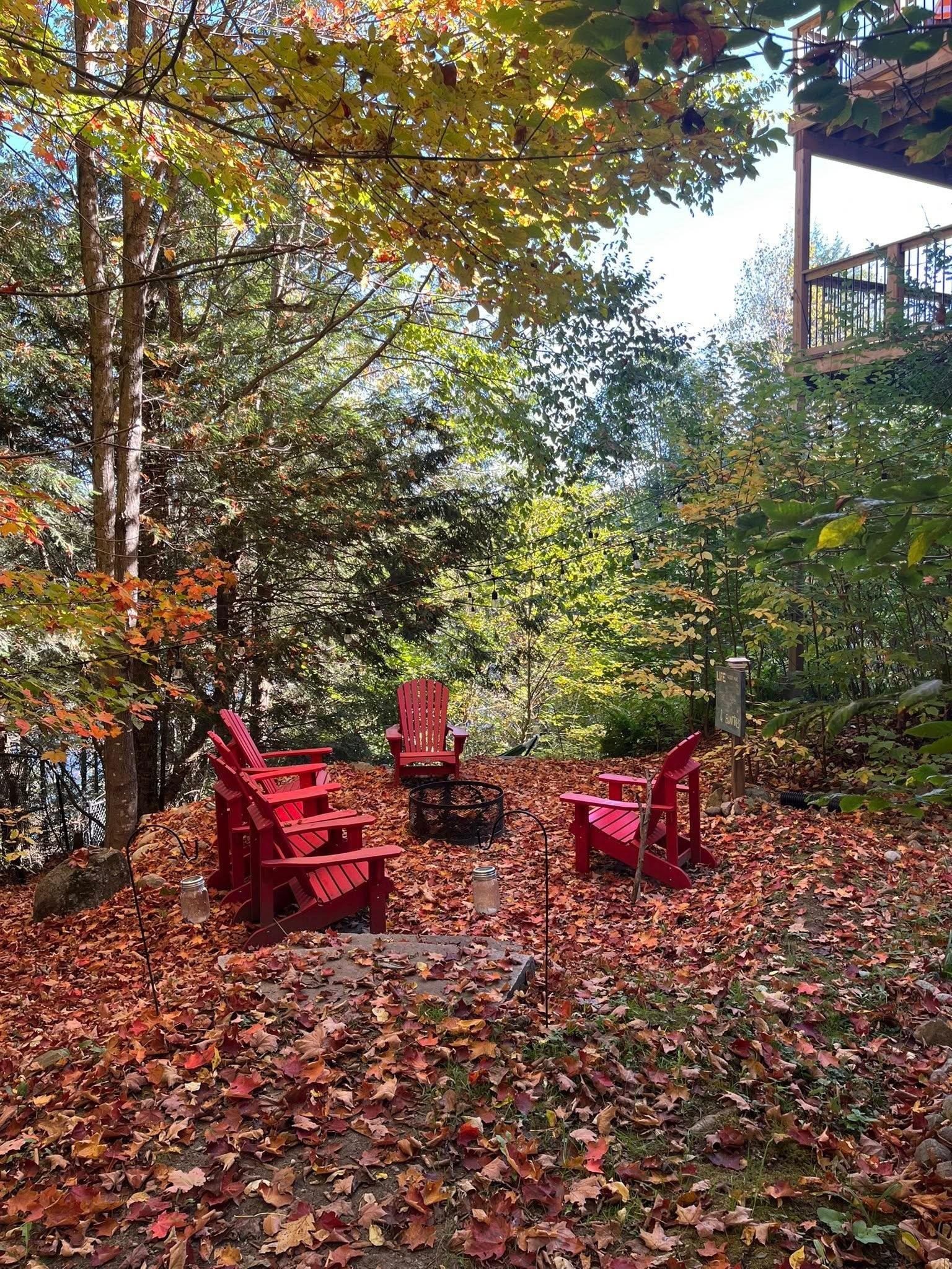 We made use of the fire pit on our last night. It was the perfect way to end our stay.