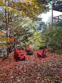 We made use of the fire pit on our last night. It was the perfect way to end our stay.