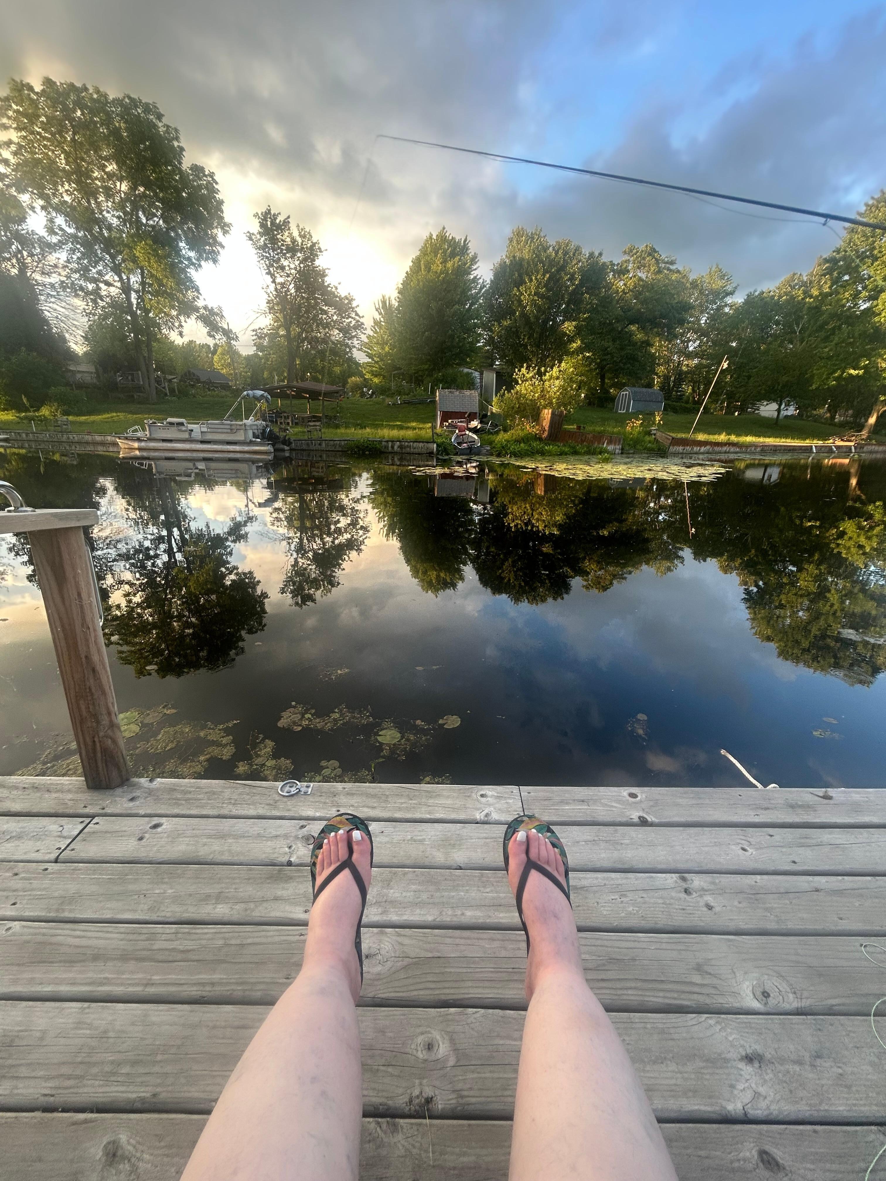 Watching the sunset
