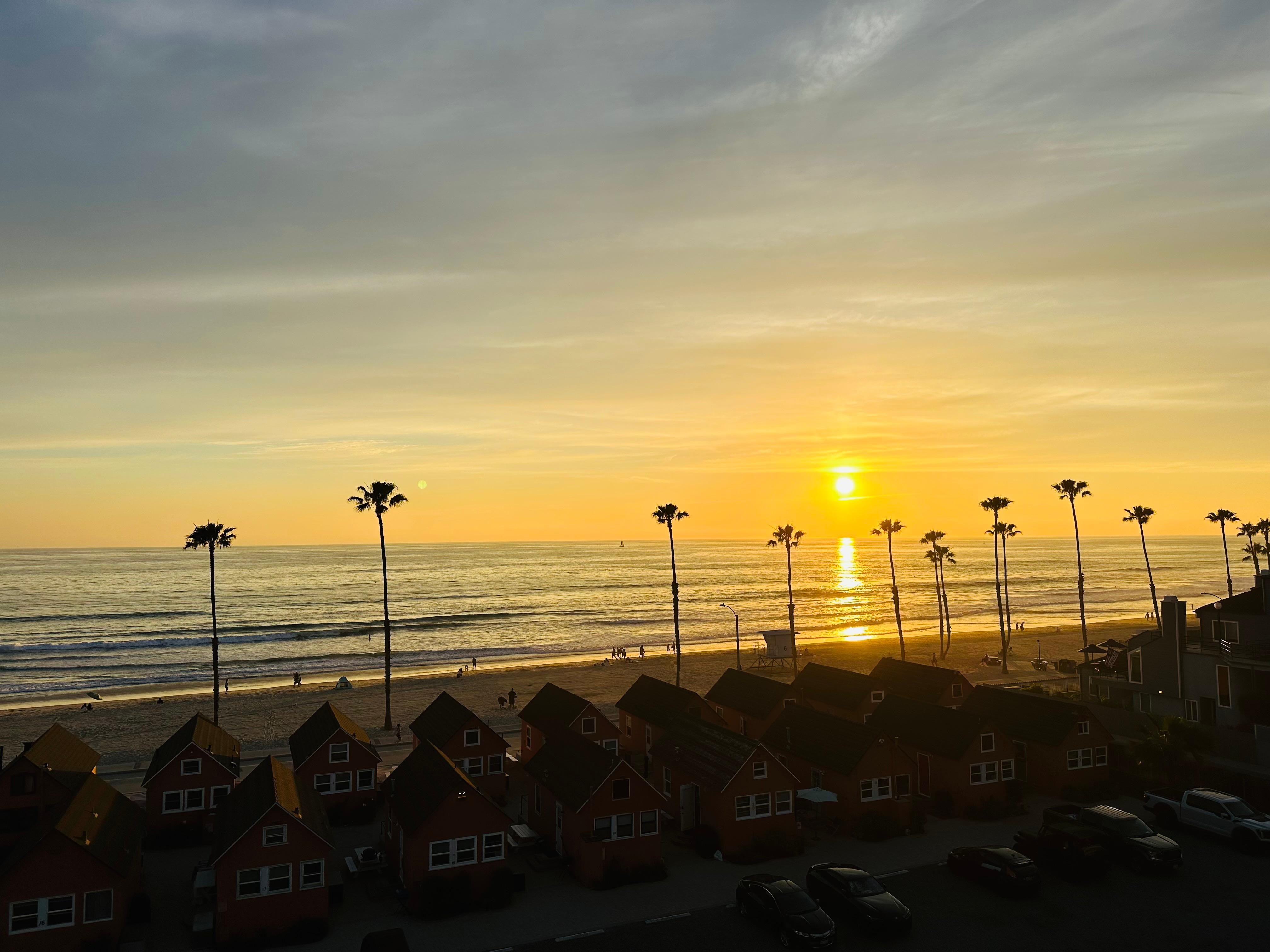Sunset views from balcony! 