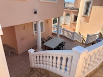 Stairs to front entrance