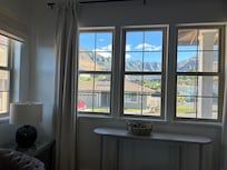 View out the front window