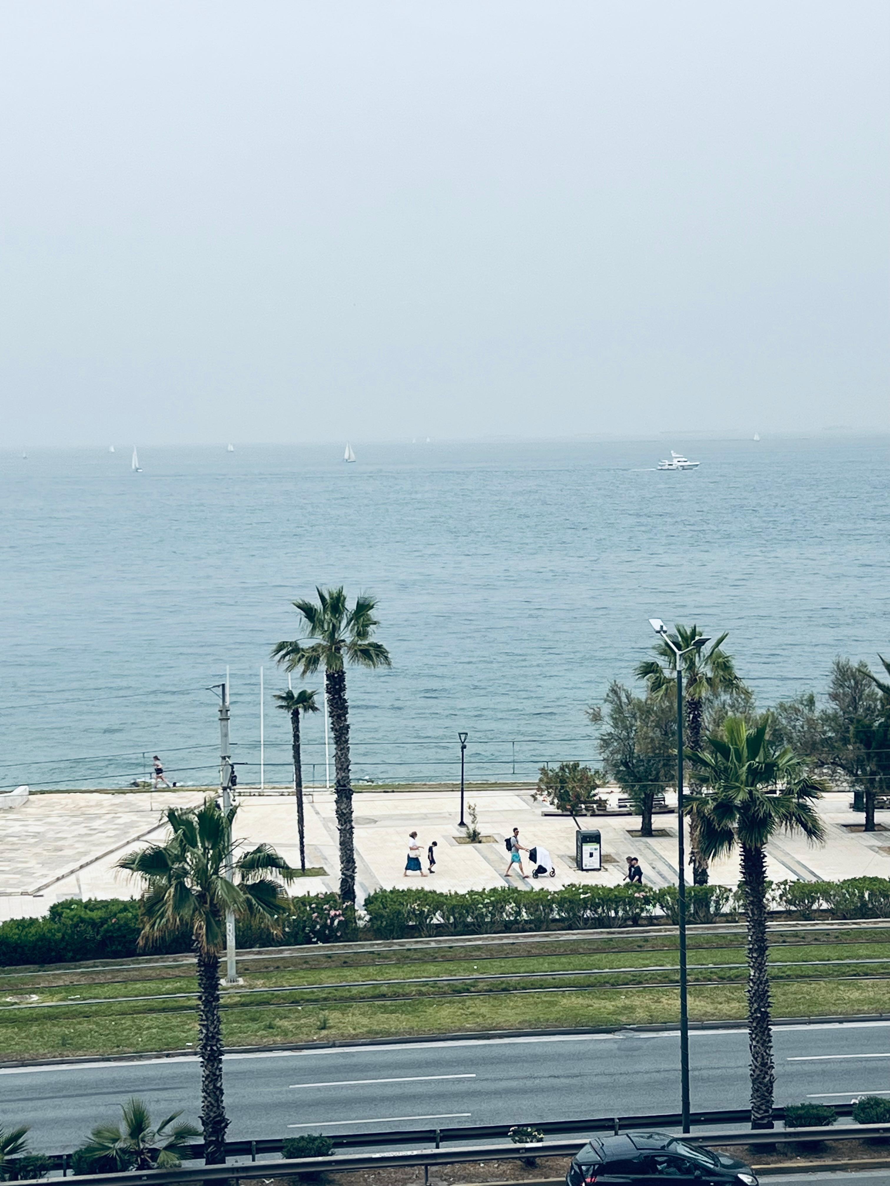 Our view from the balcony