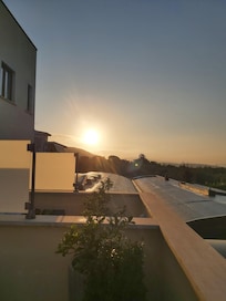 Our sunrise from the terrace