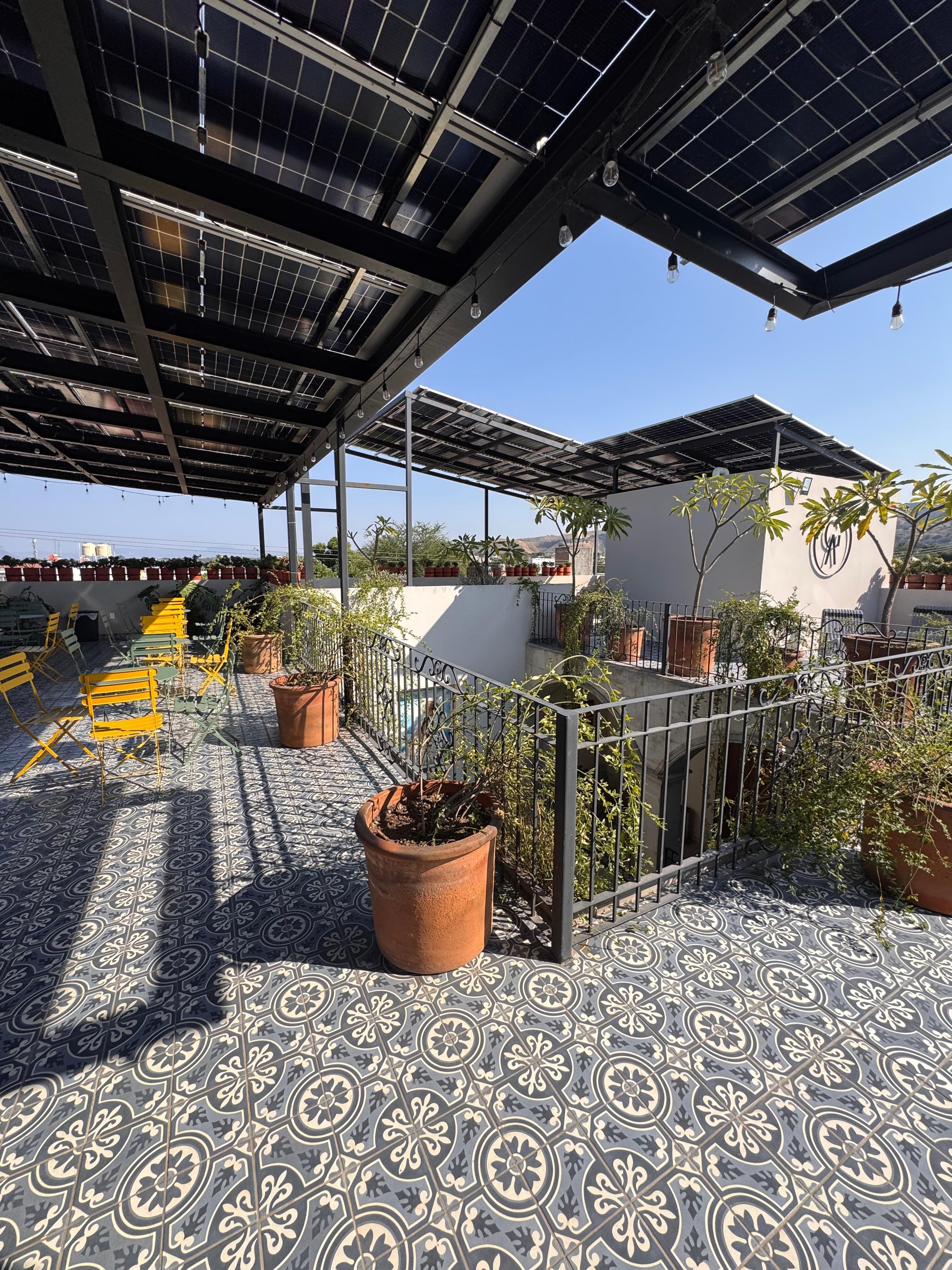 View from second floor 