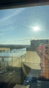 Utsikt från badrummet