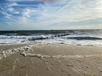 Beach front right across the street.