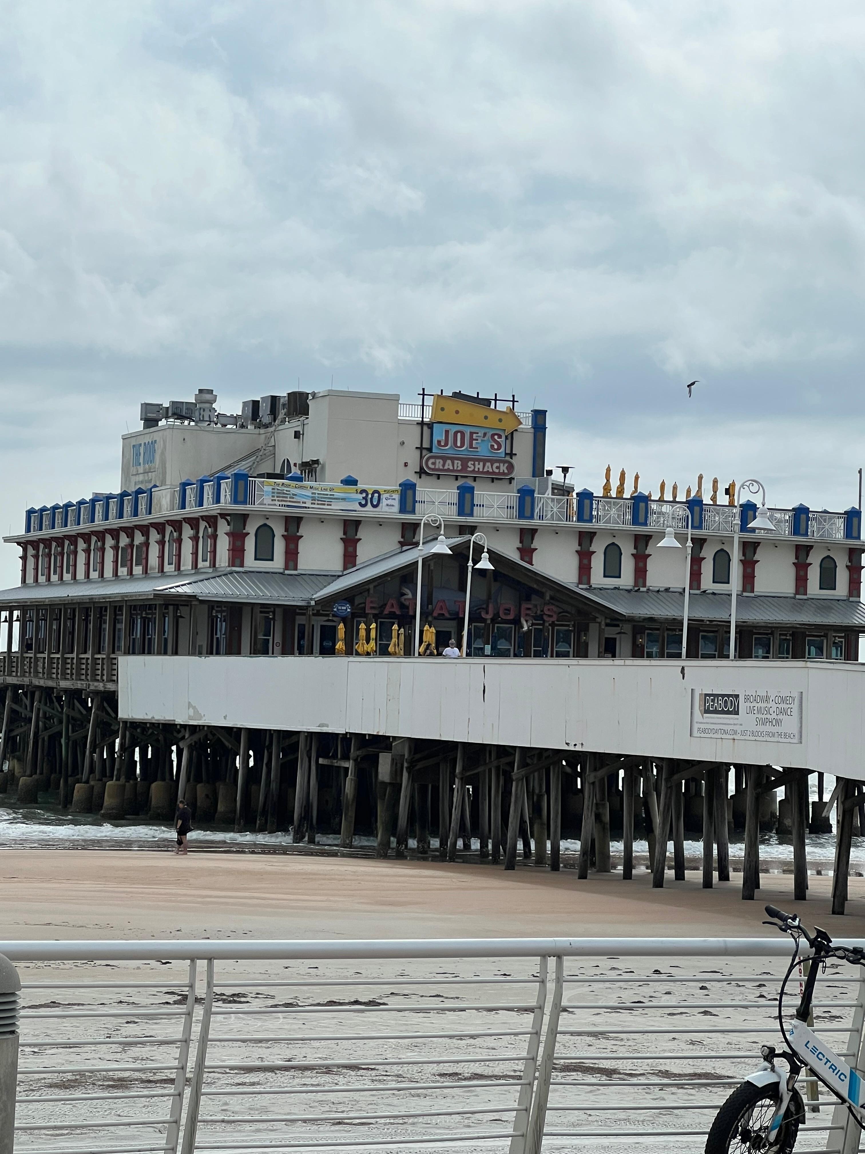 Walking distance to the pier