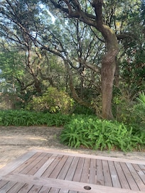 A lovely spot for morning coffee.