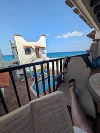 What a fantastic place to read a book!