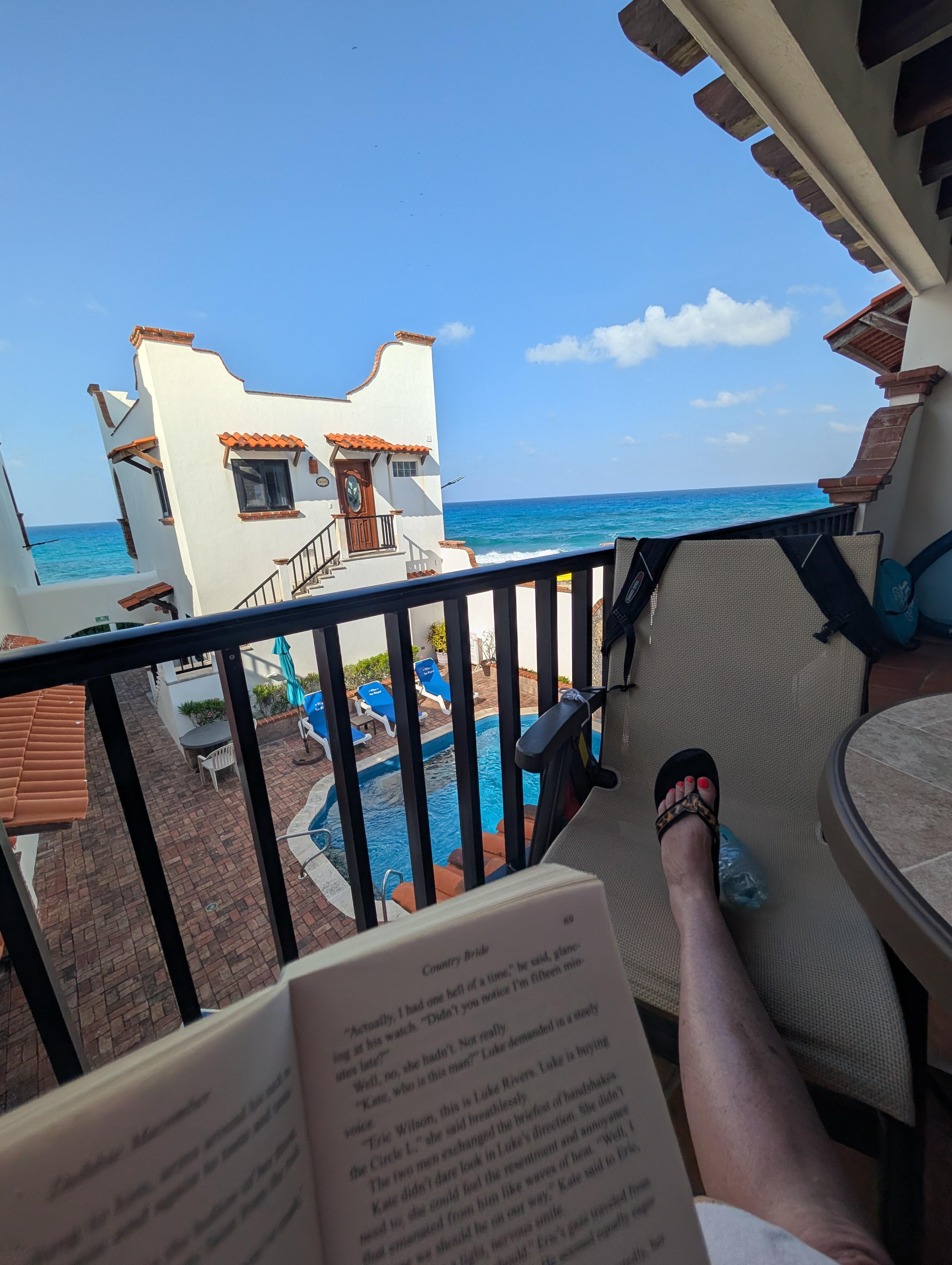 What a fantastic place to read a book!