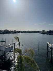 This is the view from the porch outside the front door. 😍