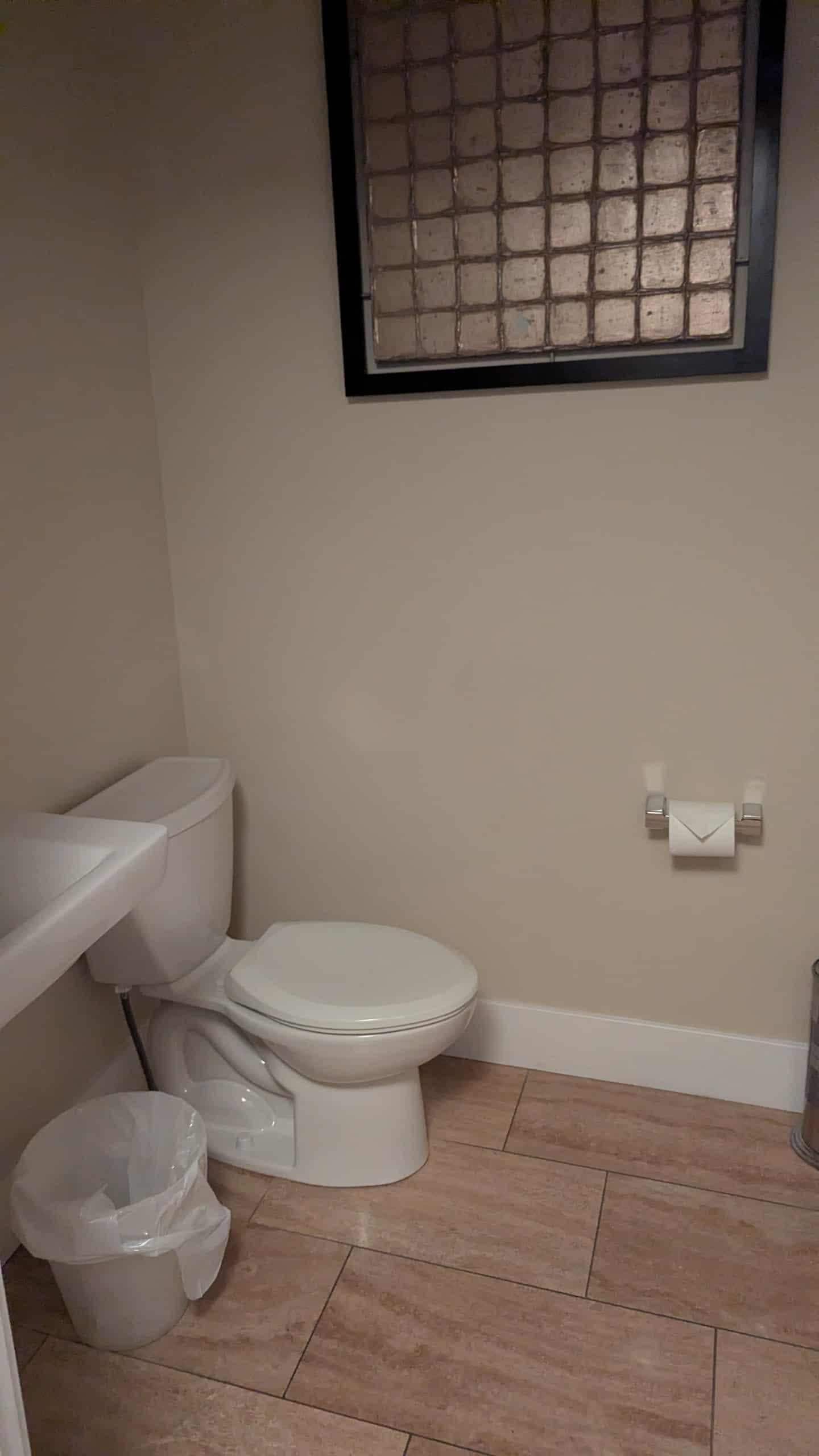 Main floor bathroom