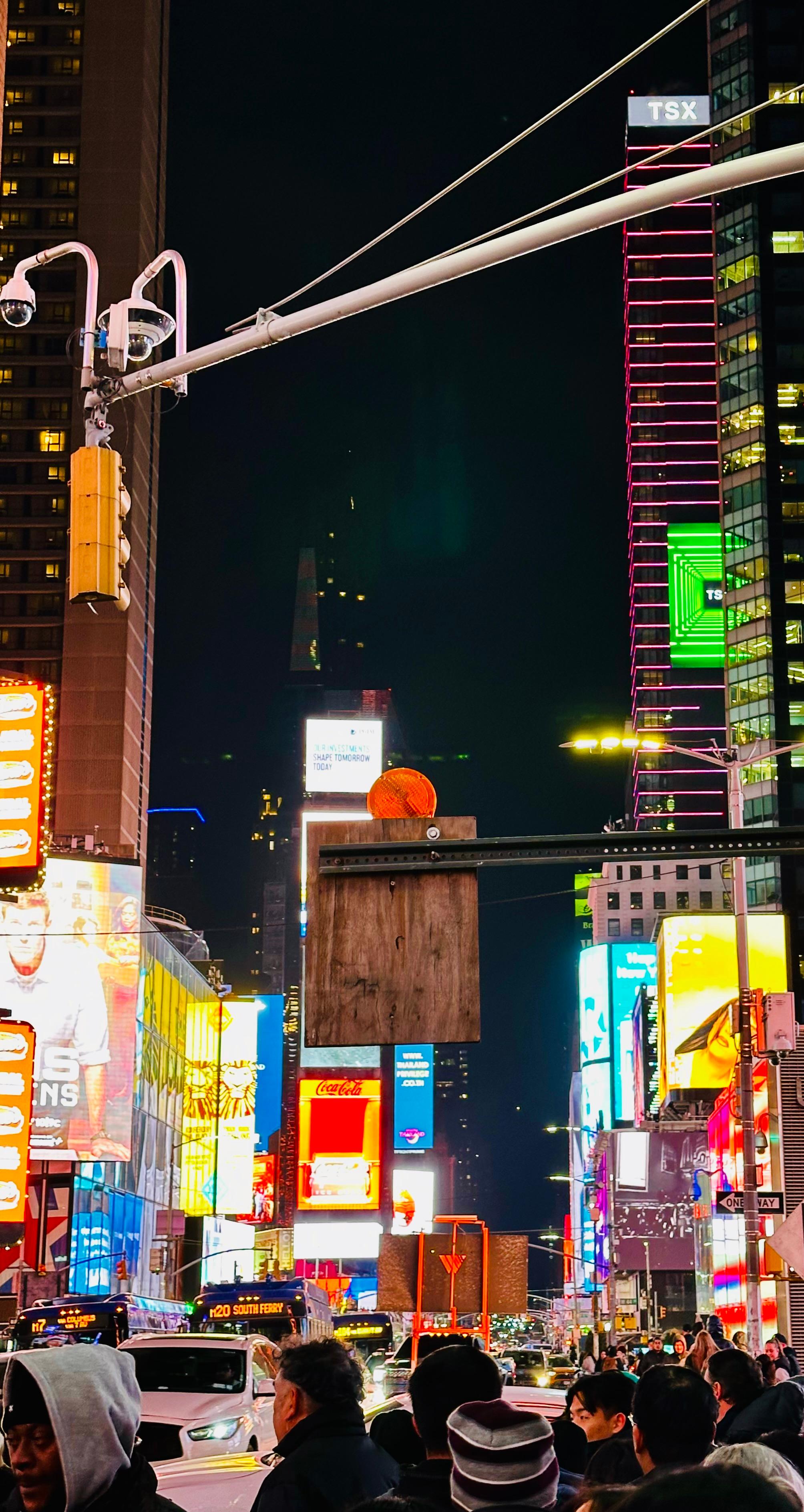 Times Square is a short metro ride away.