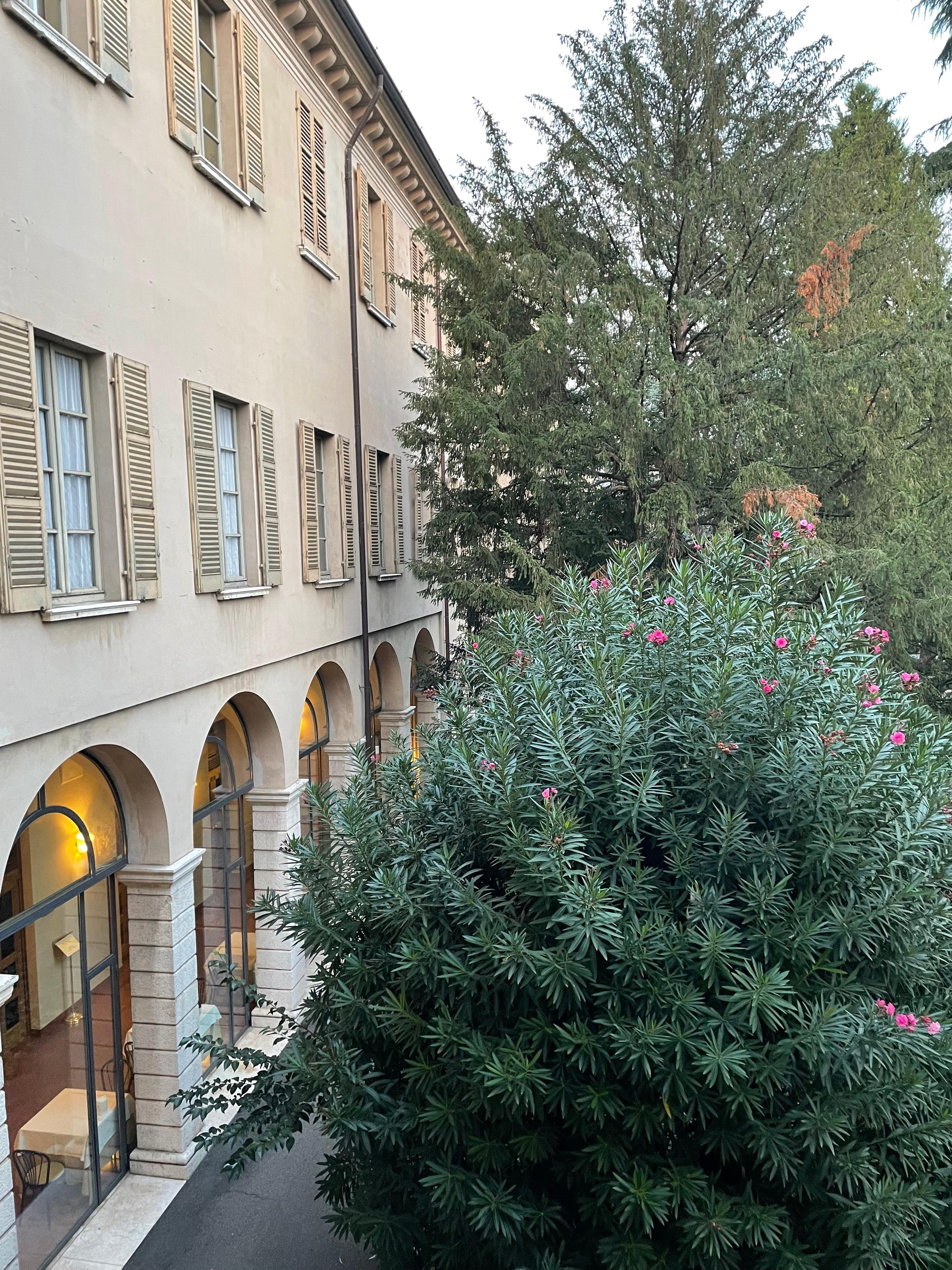 The view of the outdoors from our room.