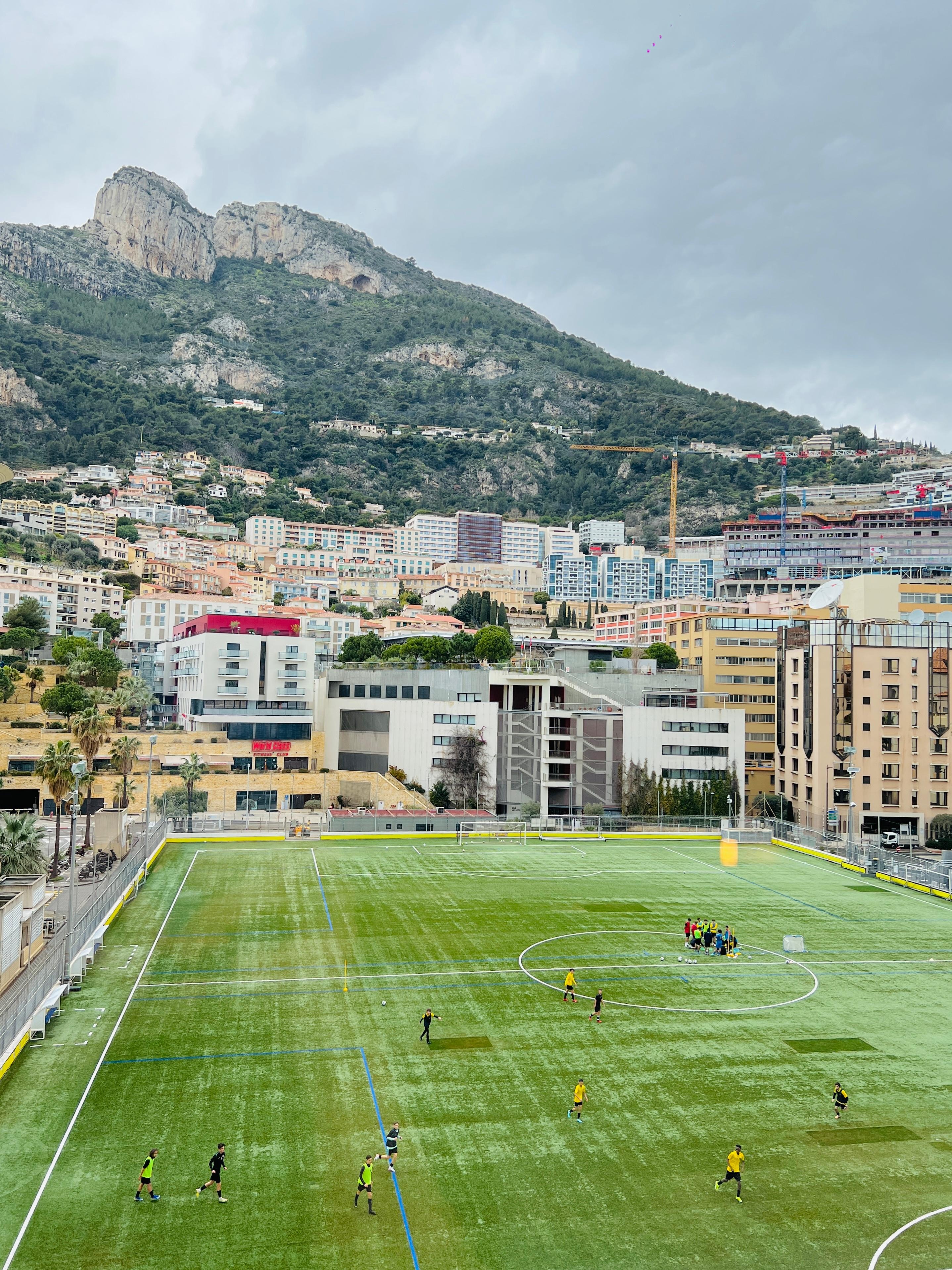 Football pitch & Mountain view room