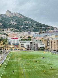 Football pitch & Mountain view room