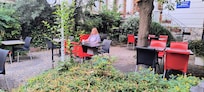 Calm secluded coyrtyard