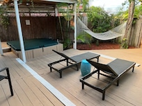 Turtle Beach hot tub/ hammock
